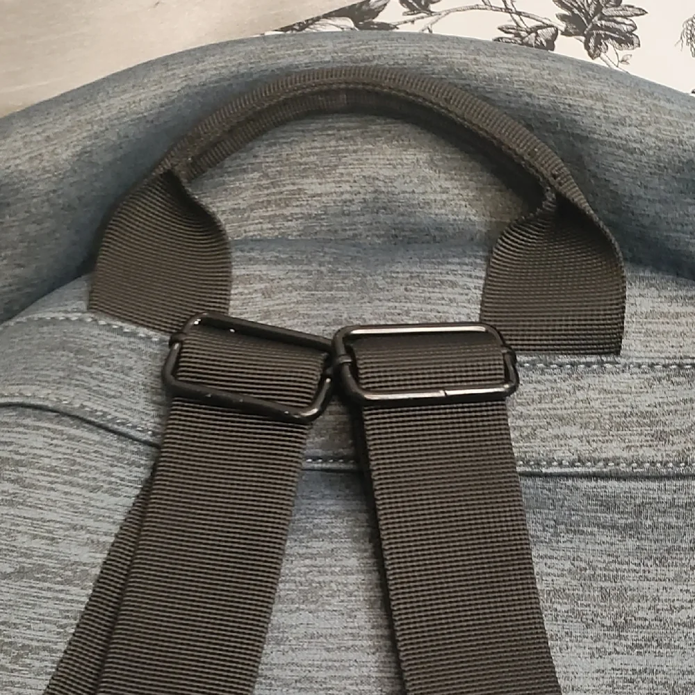 Repetto Gray and Black Backpack with Padded Straps‎